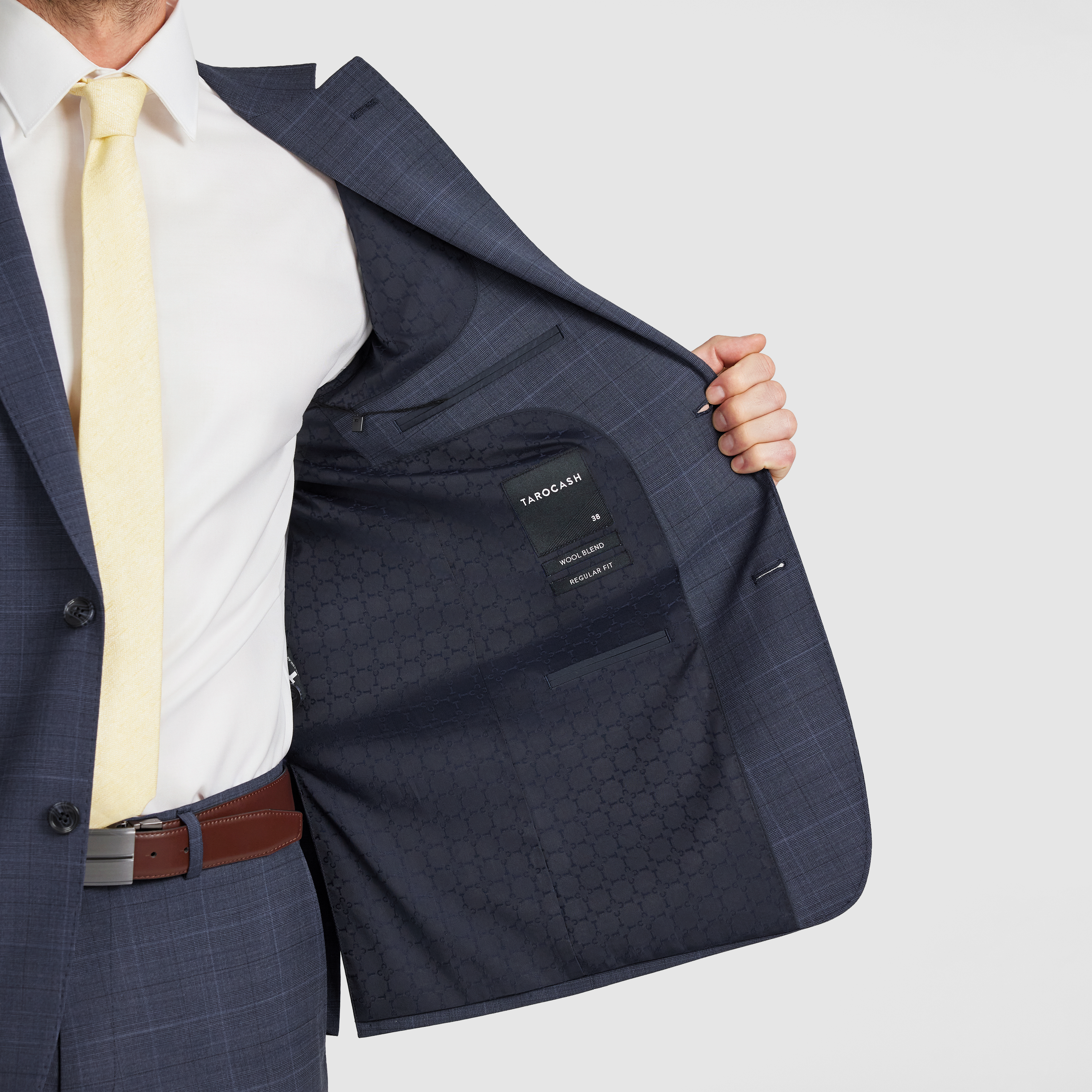 Lumen Check Wool Suit Jacket