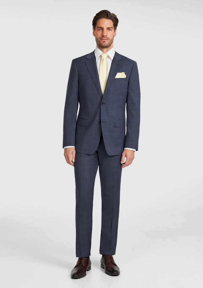 Lumen Check Wool Suit Jacket