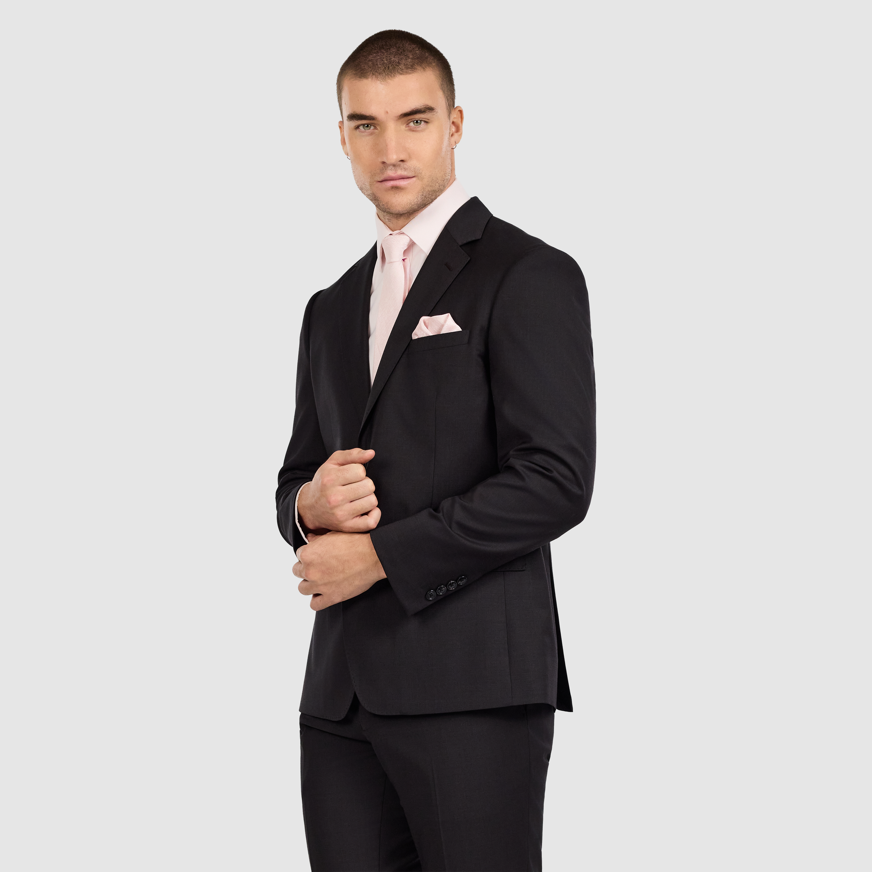 Chocolate Cordovan Wool Suit Jacket