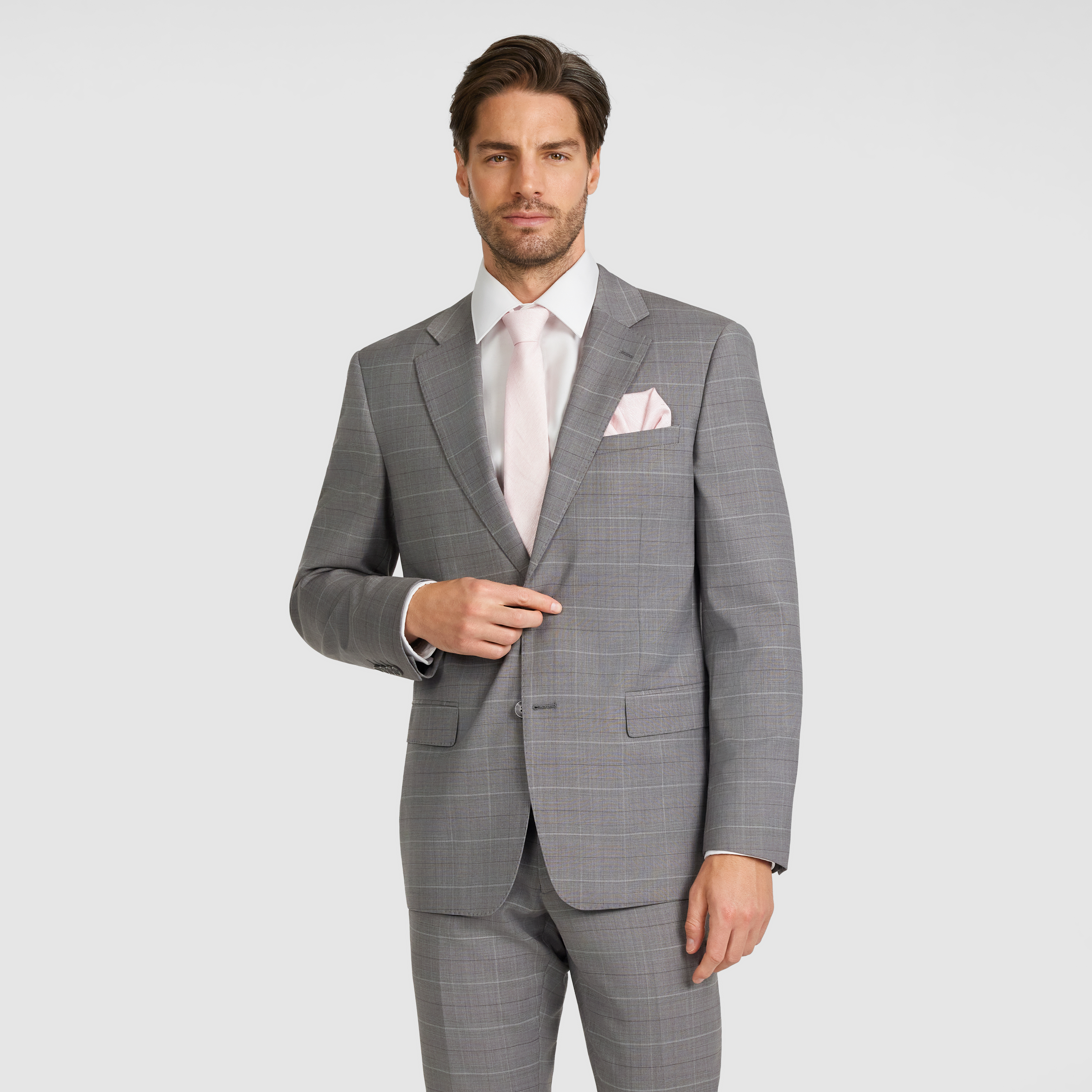 Sovran Check Wool Suit Jacket