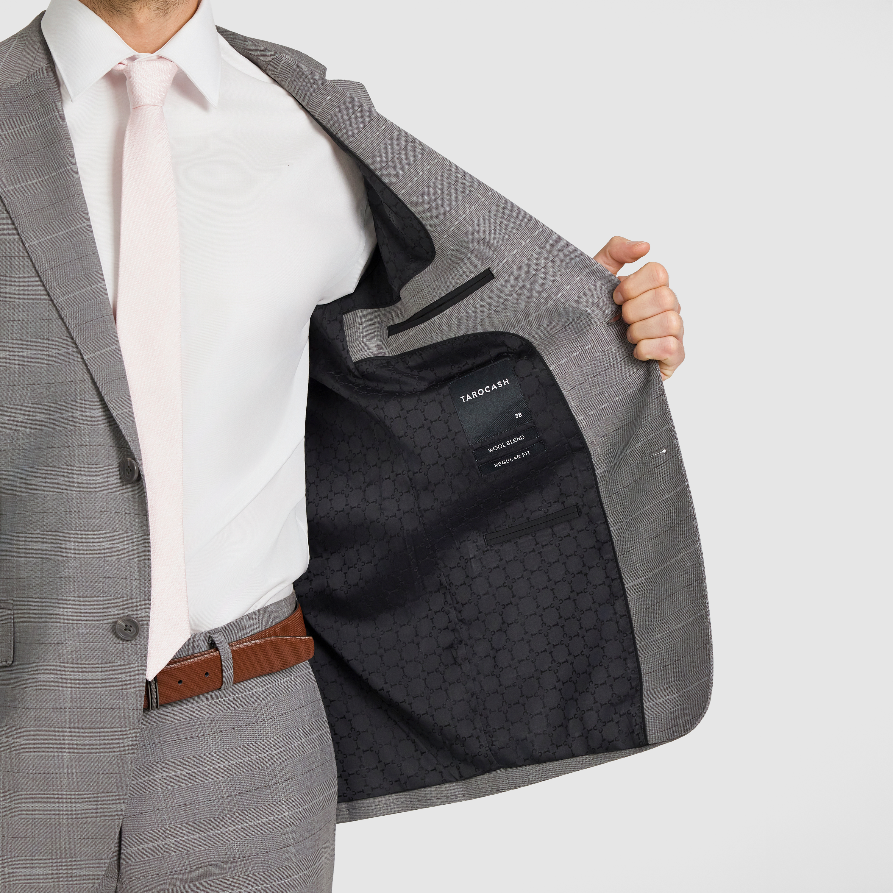 Sovran Check Wool Suit Jacket