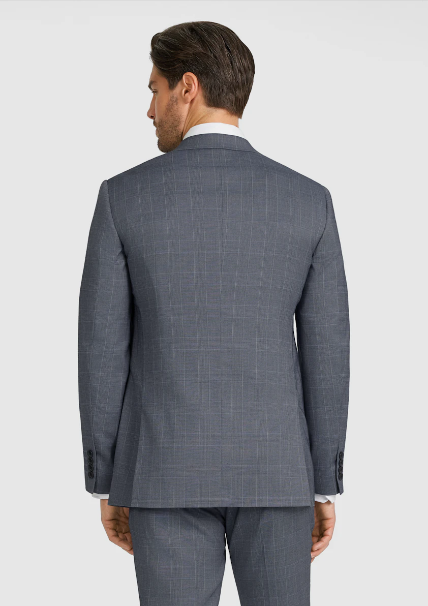 Delton Slim Check Suit Jacket