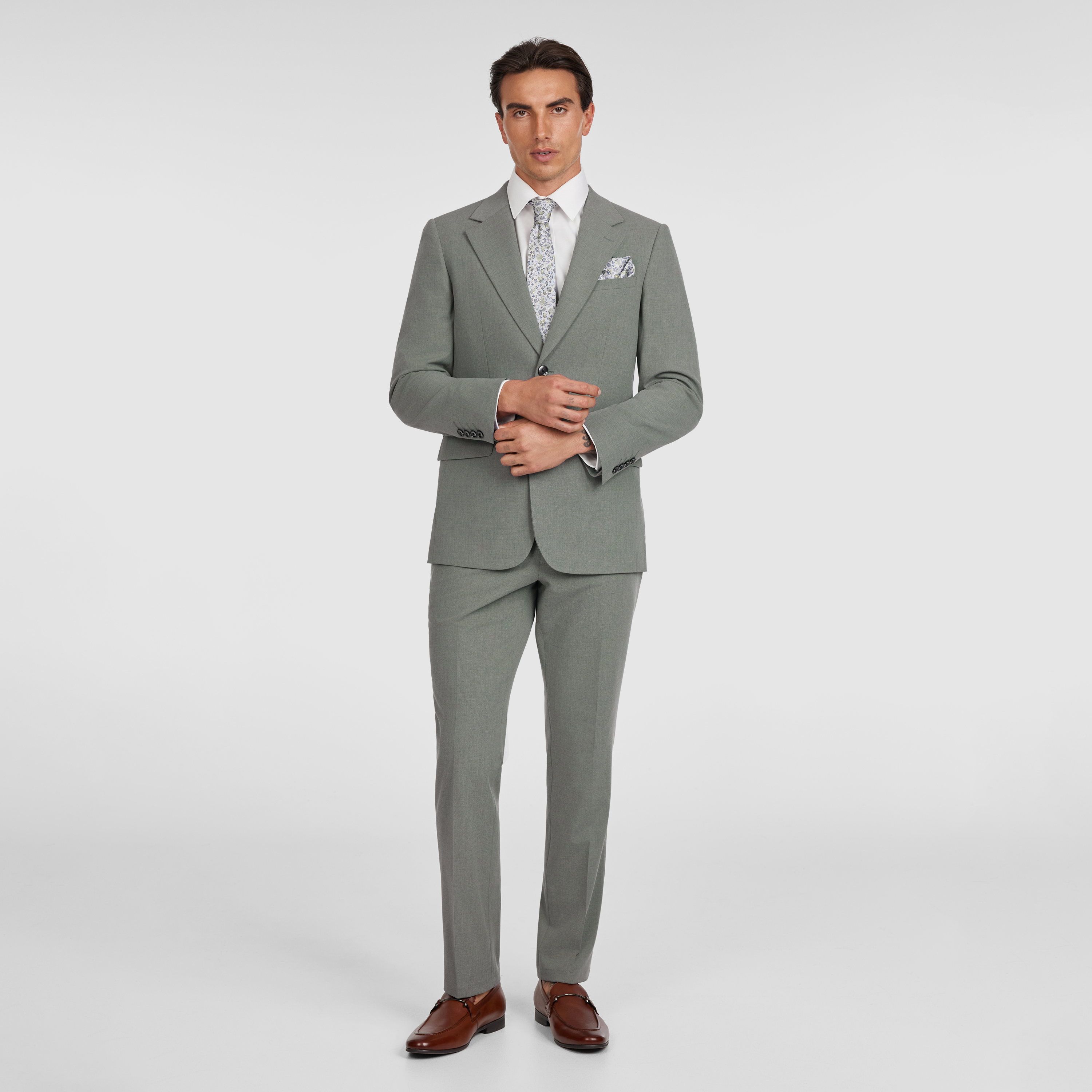  Sage Civik Slim Suit