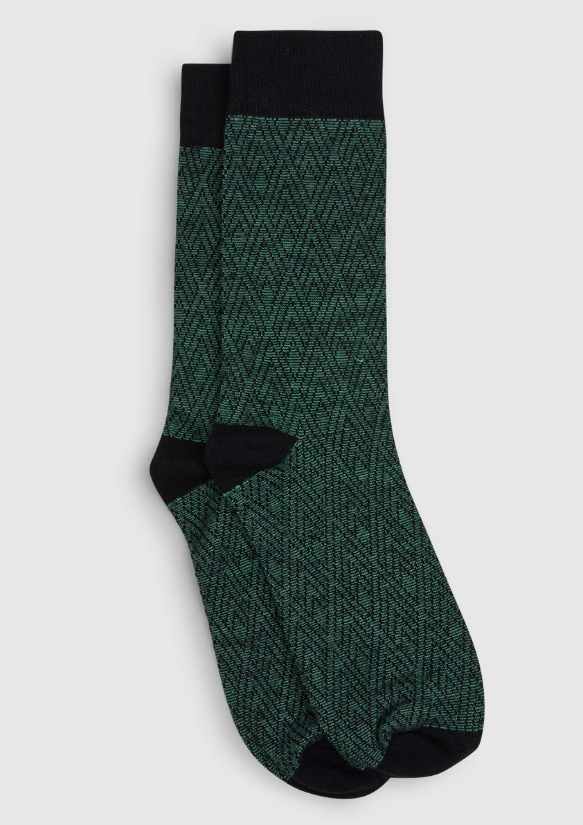 Noah Textured Bamboo Sock