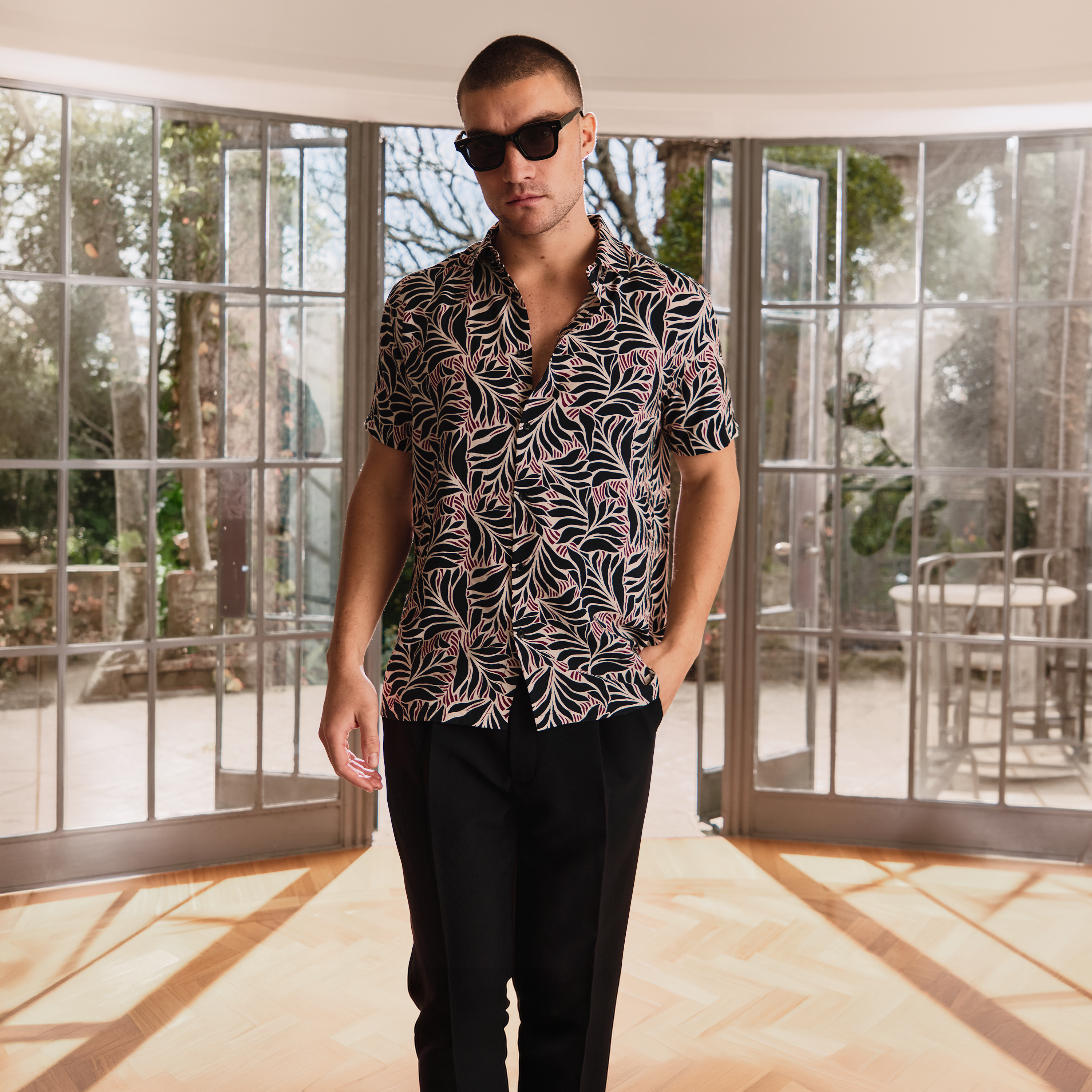 Thierry Leaf Shirt