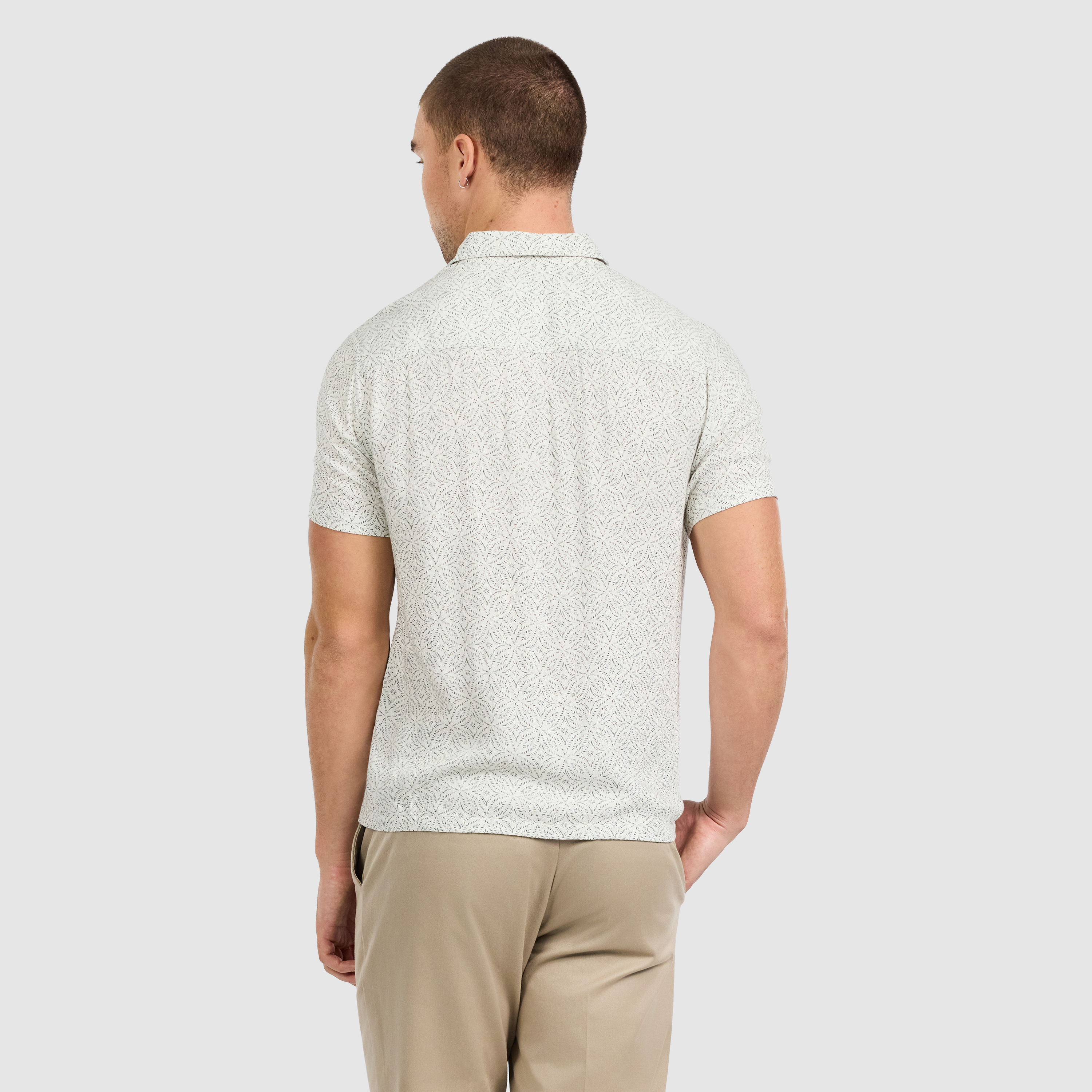 Blaise Textured Geo Shirt