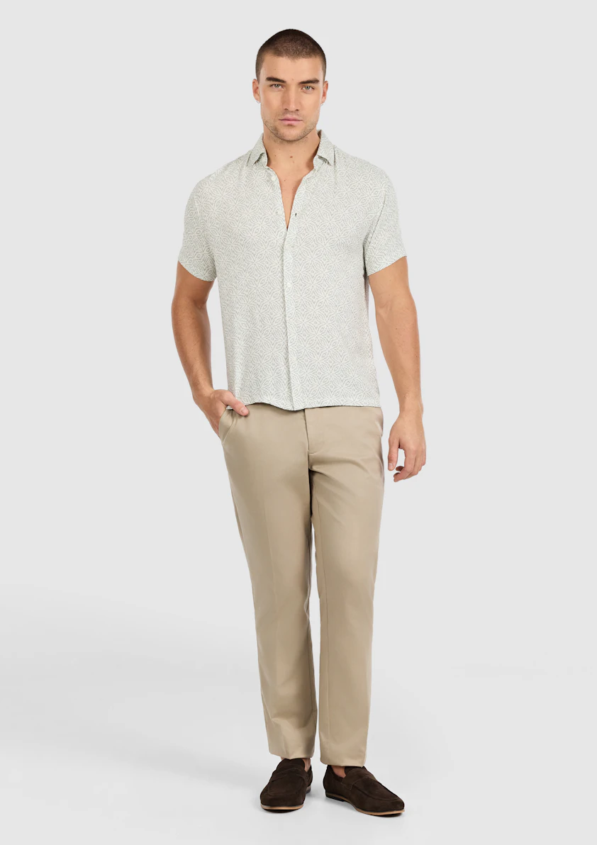 Blaise Textured Geo Shirt