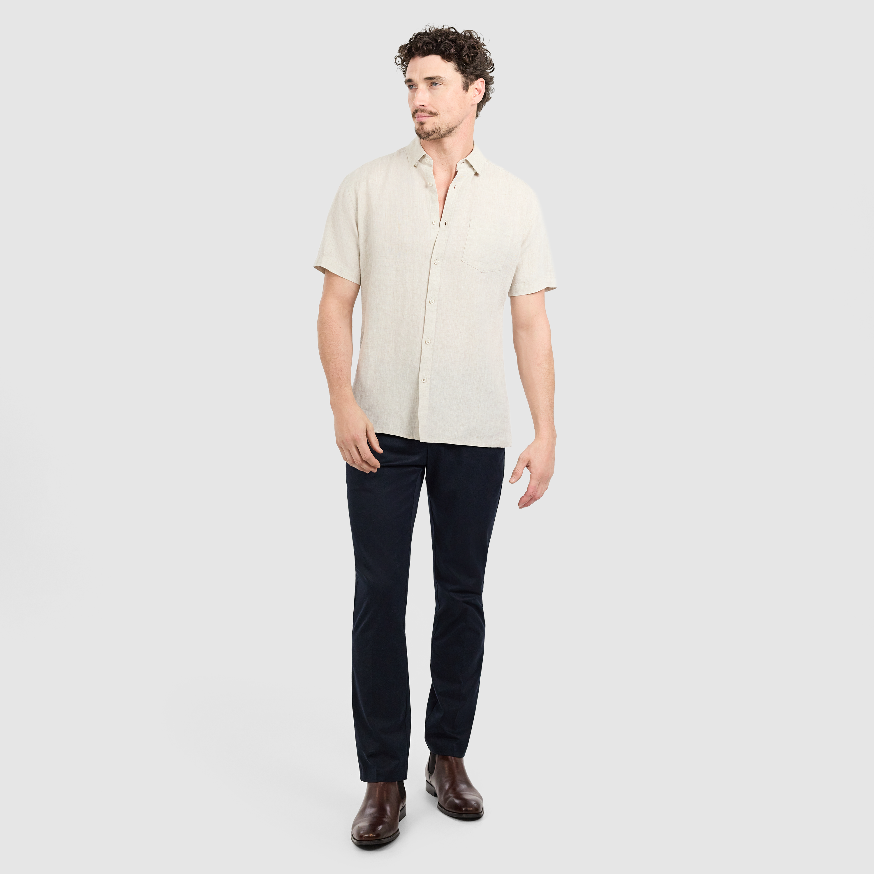 Alexis Pure Linen Shirt