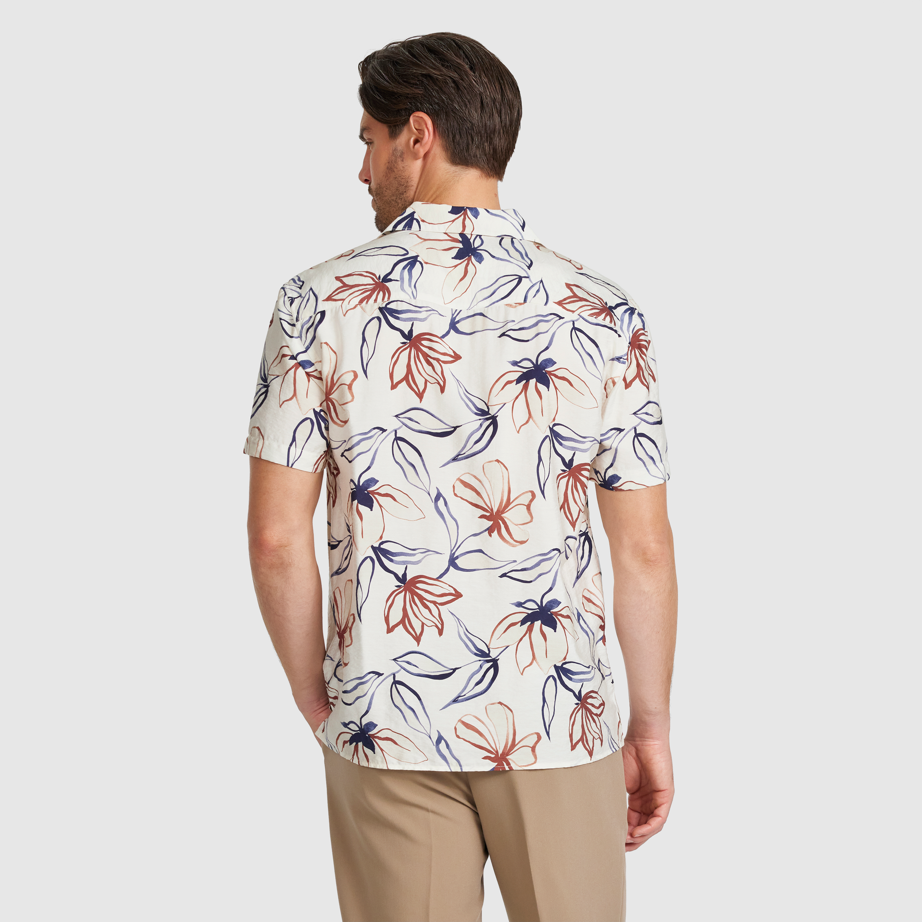 Saros Viscose Floral Shirt