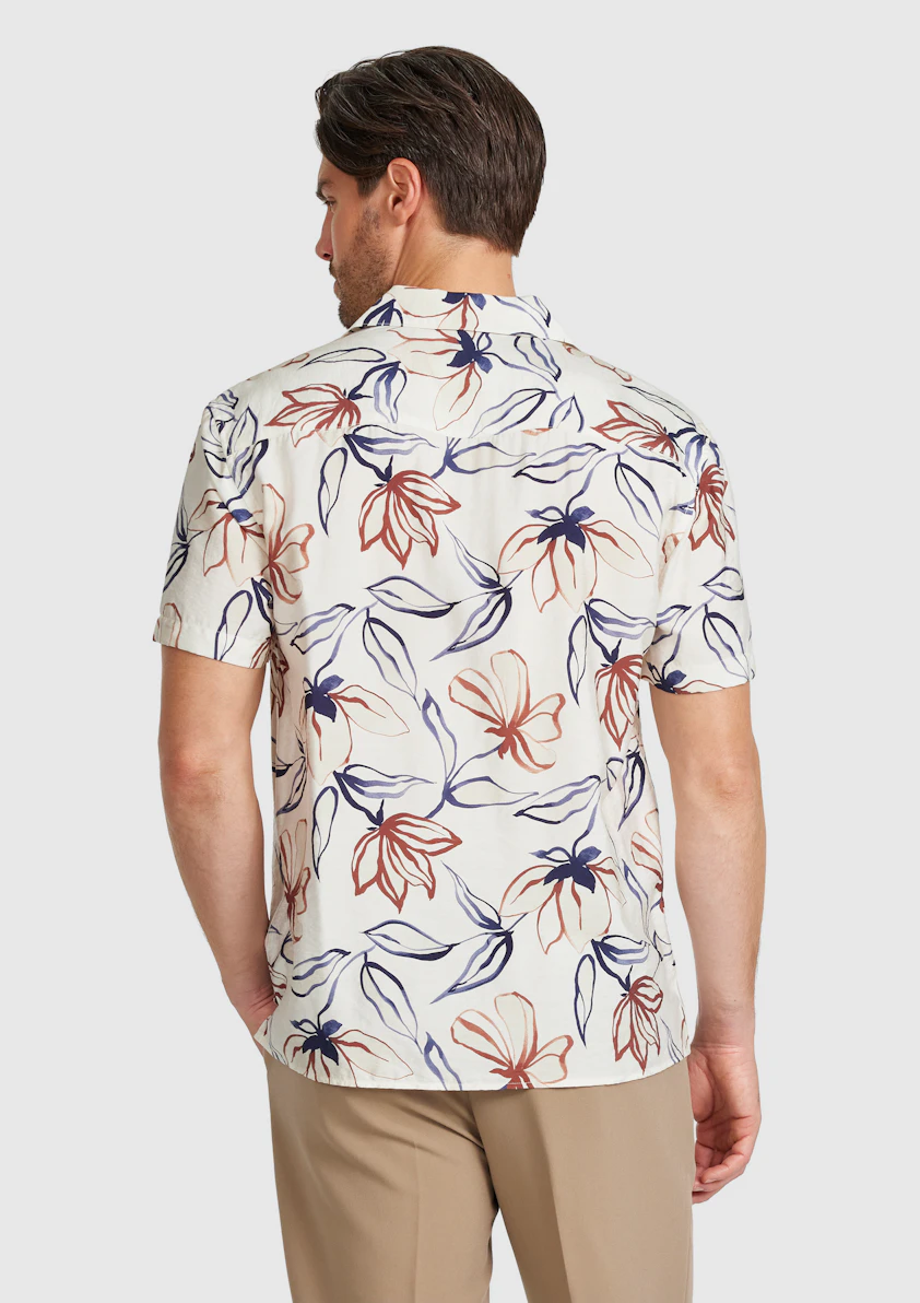 Saros Viscose Floral Shirt