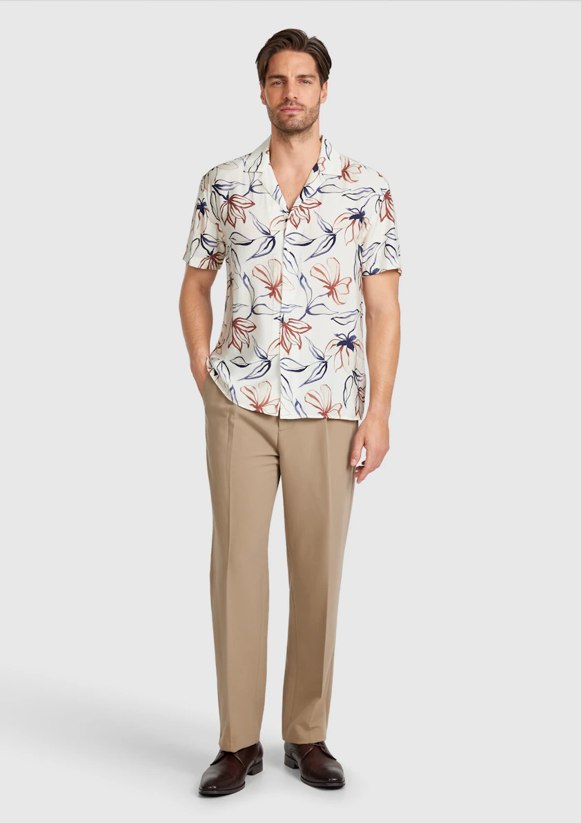 Saros Viscose Floral Shirt