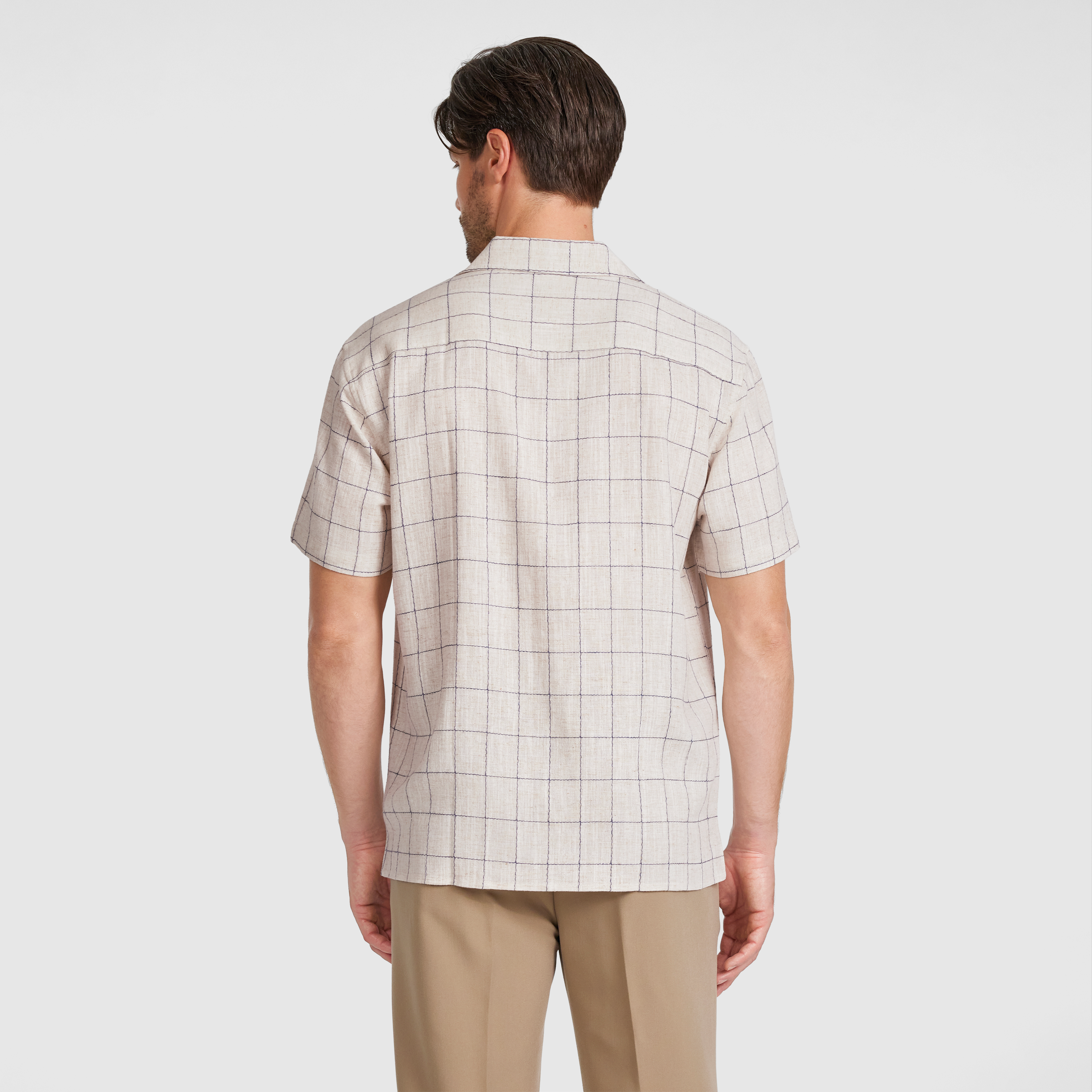 Natural Ollie Check Shirt