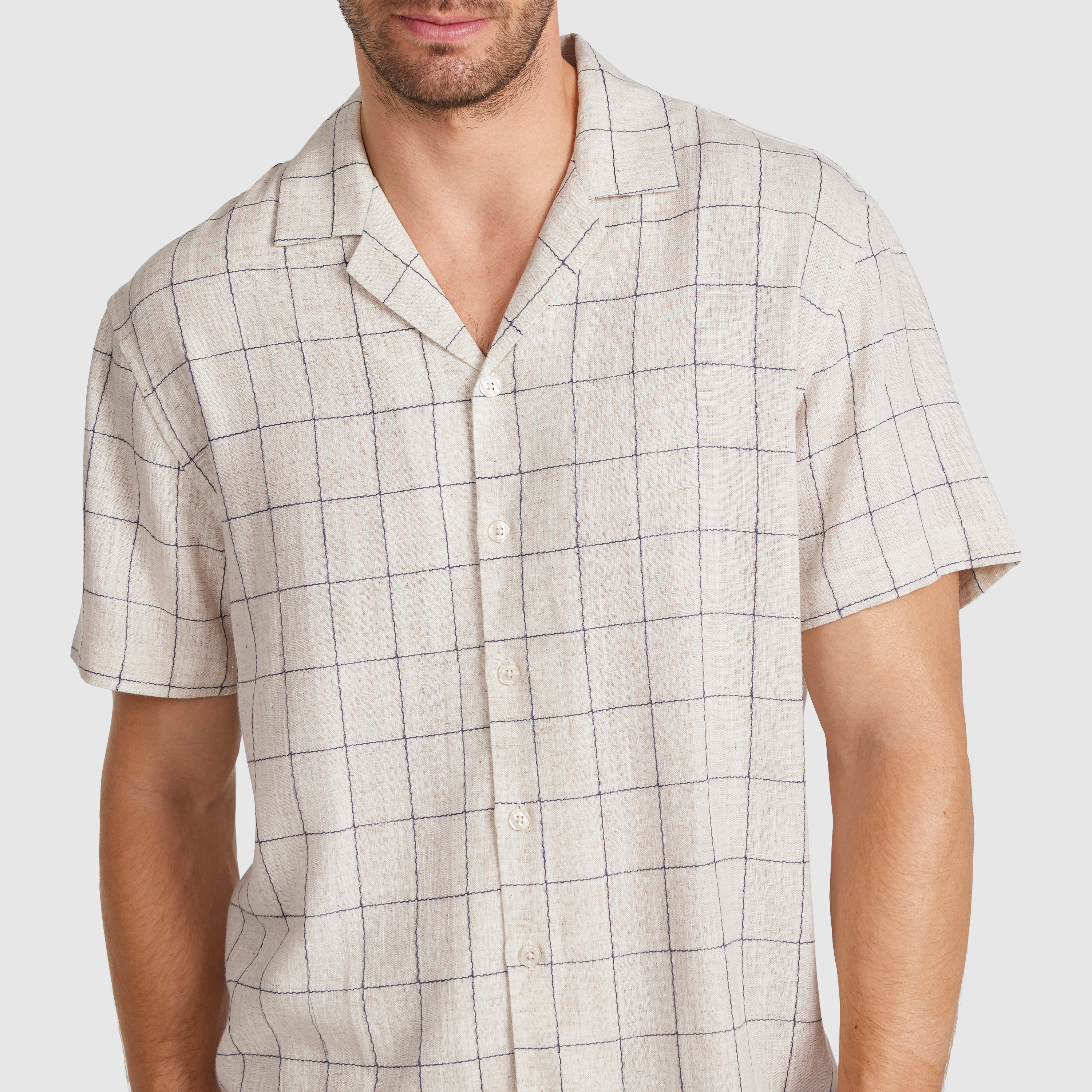 Natural Ollie Check Shirt