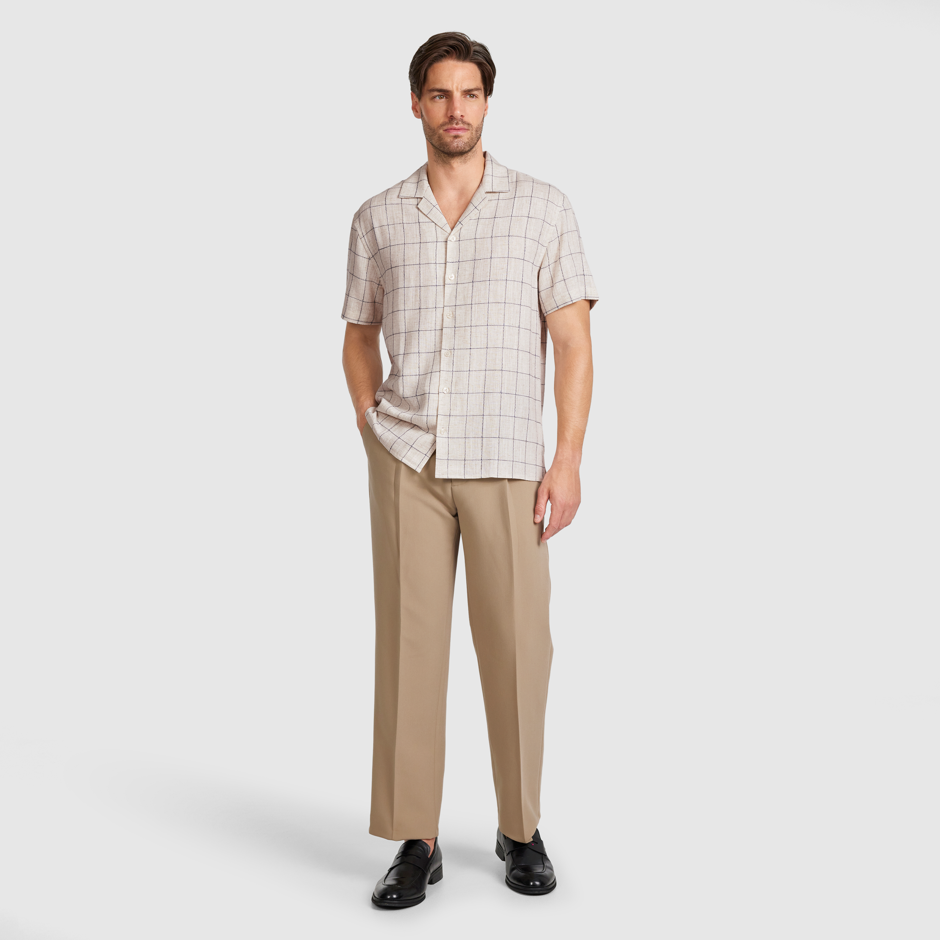 Natural Ollie Check Shirt