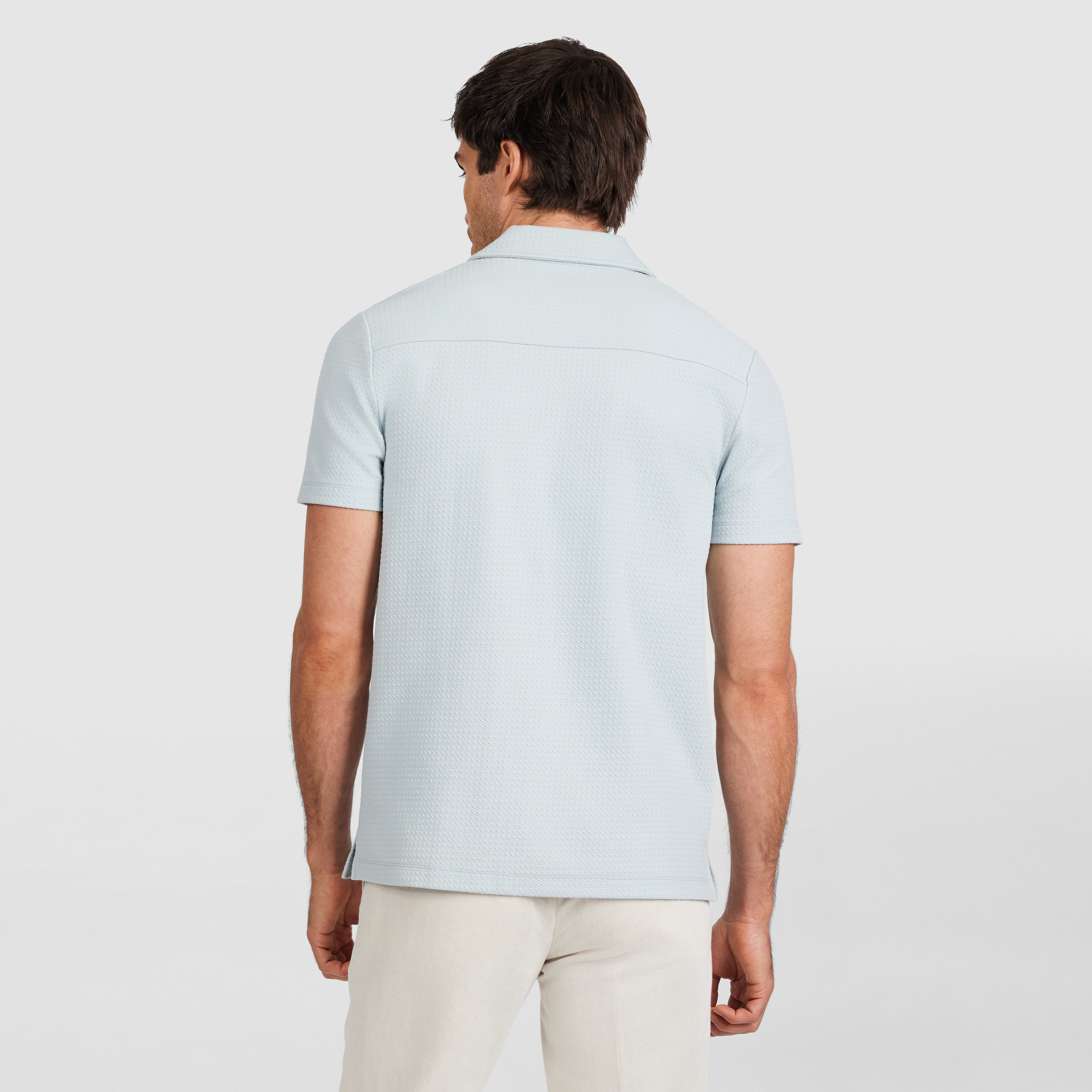 Aqua Colby Textured Shirt