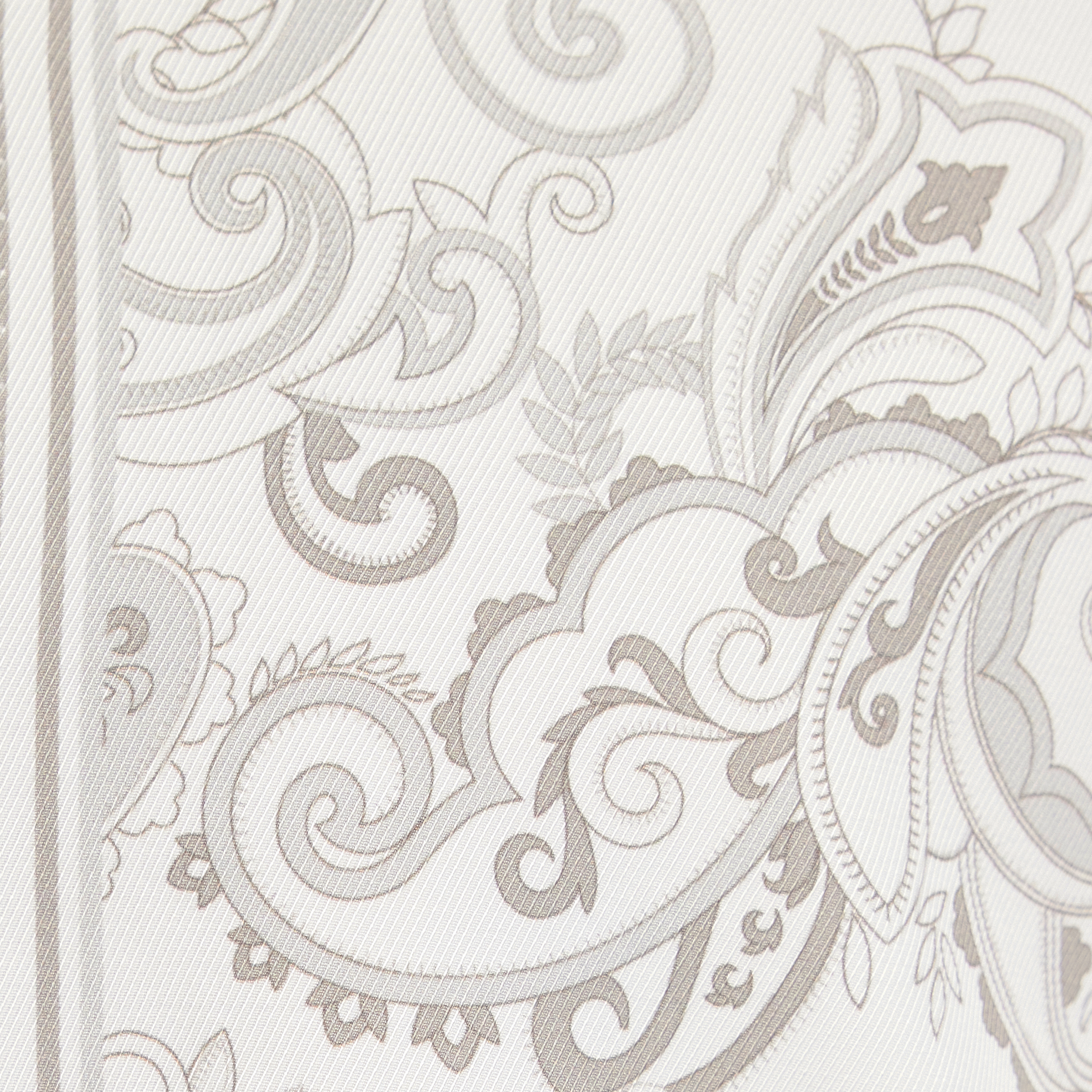 Ivory Zevon Viscose Paisley Shirt