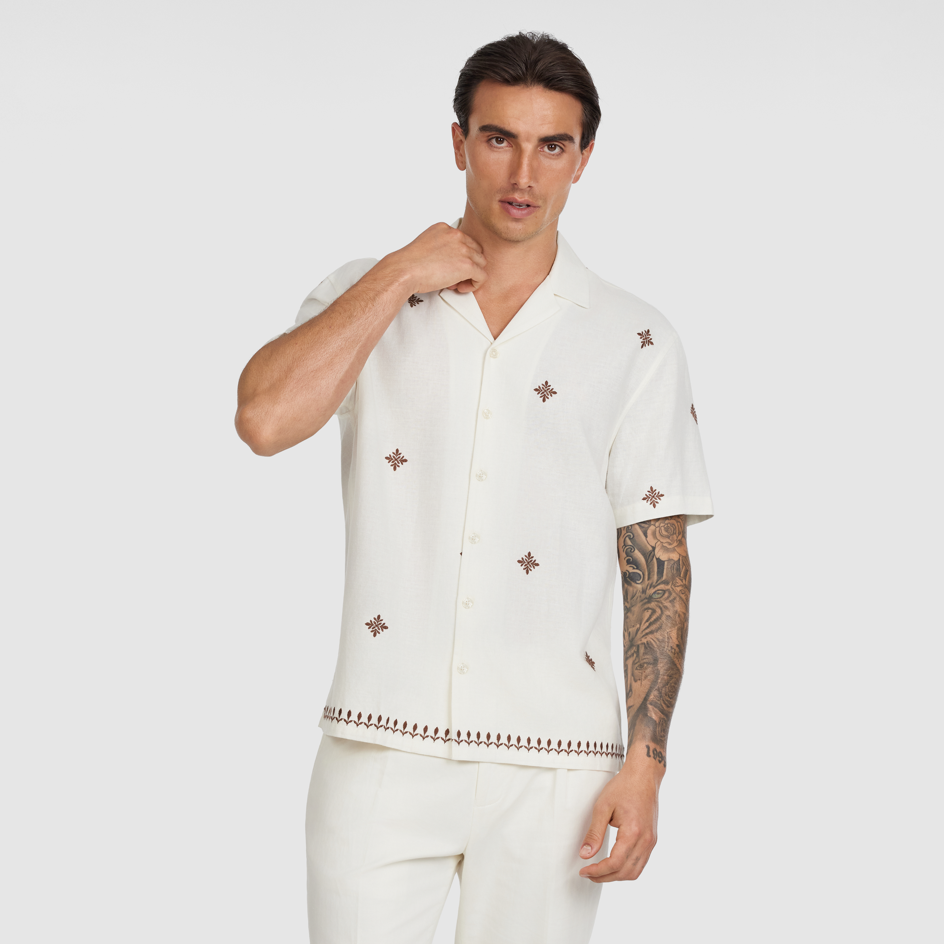 Leandro Embroidered Shirt