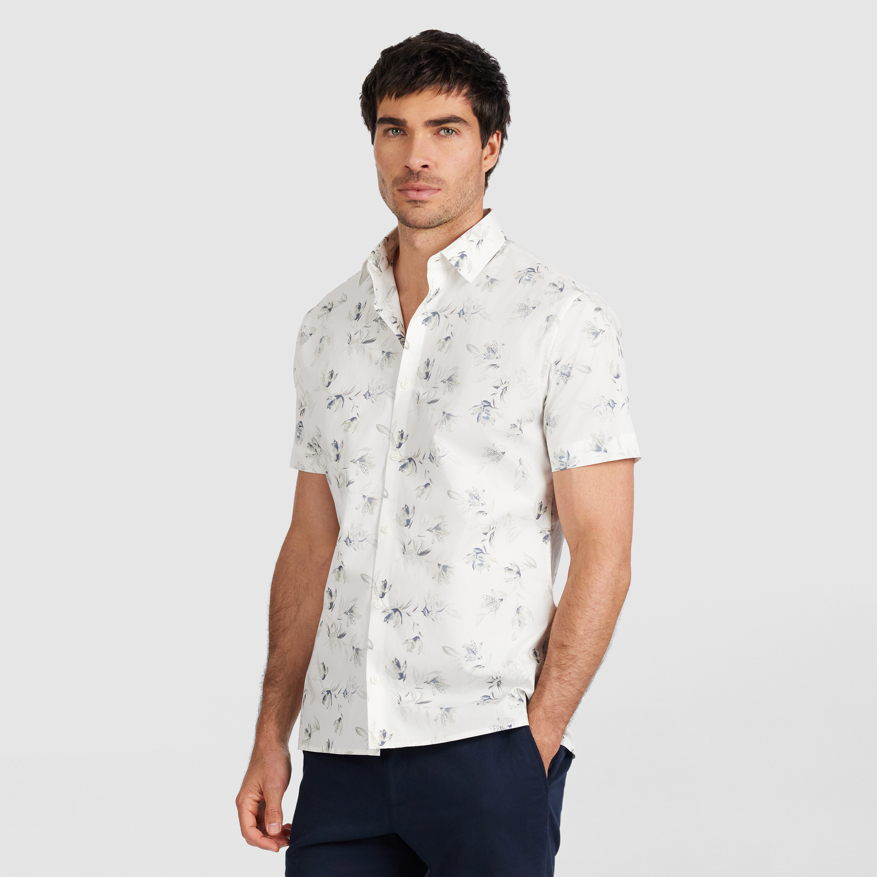 Soren Stretch Floral Shirt