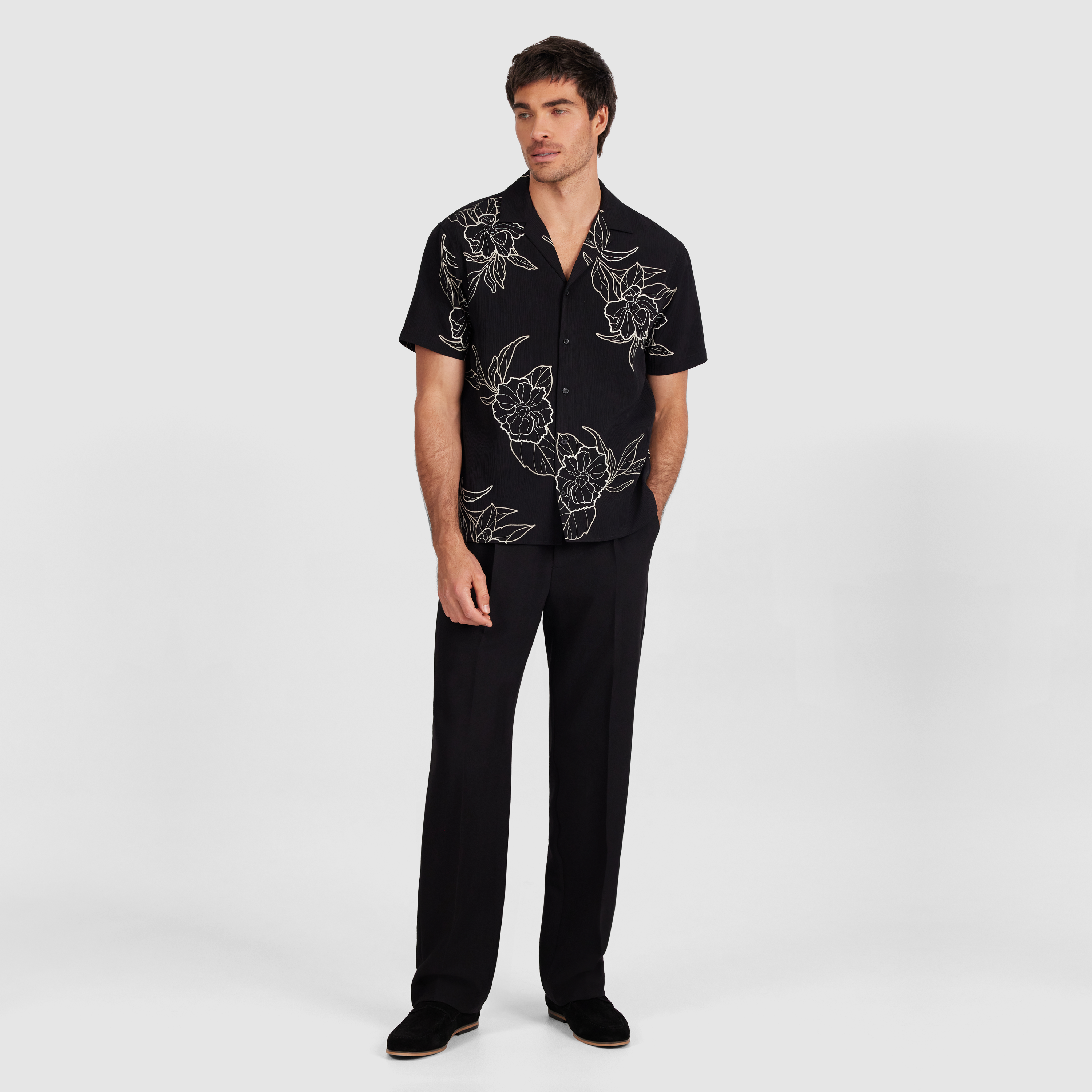 Black Ander Abstract Shirt