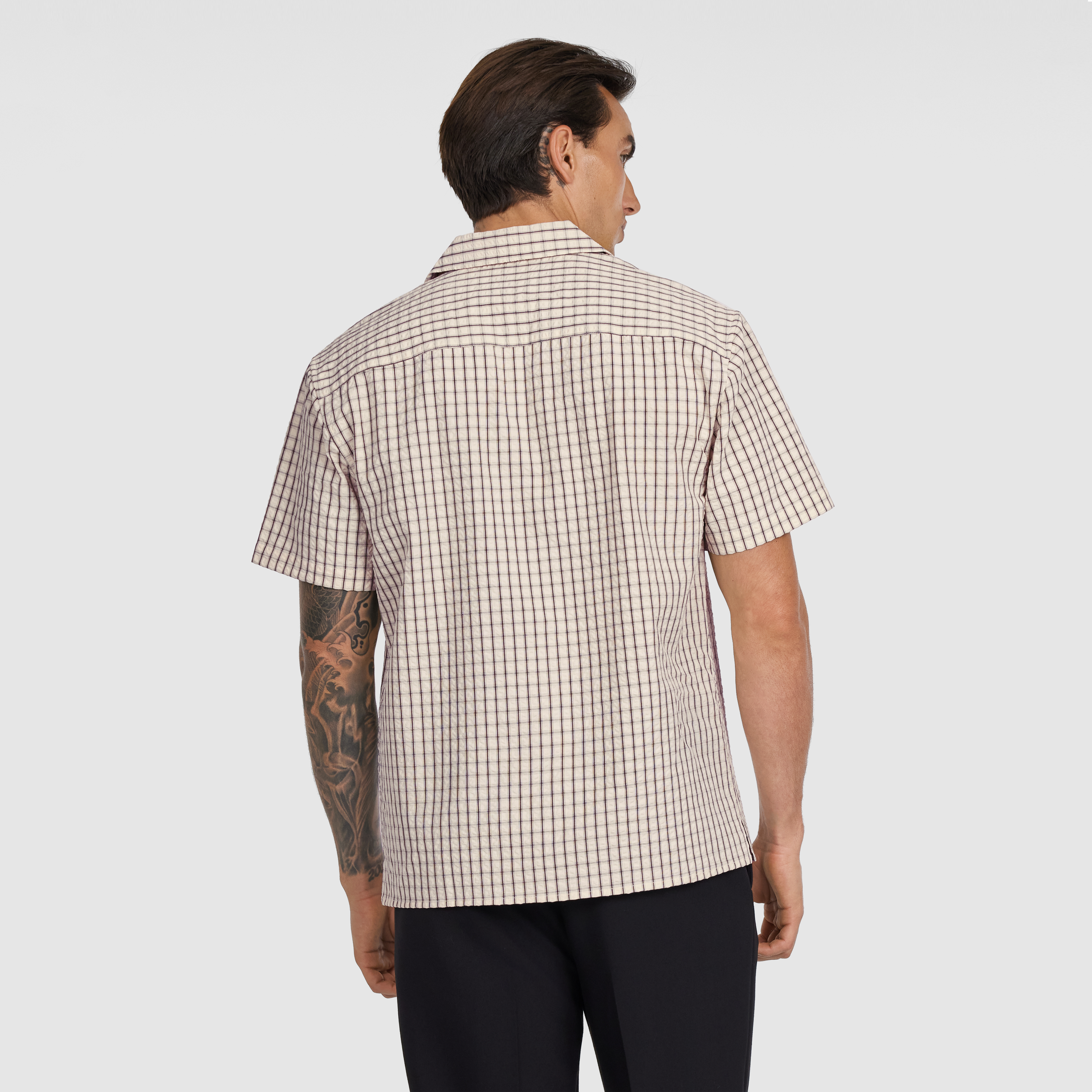 Ivory Clark Check Shirt