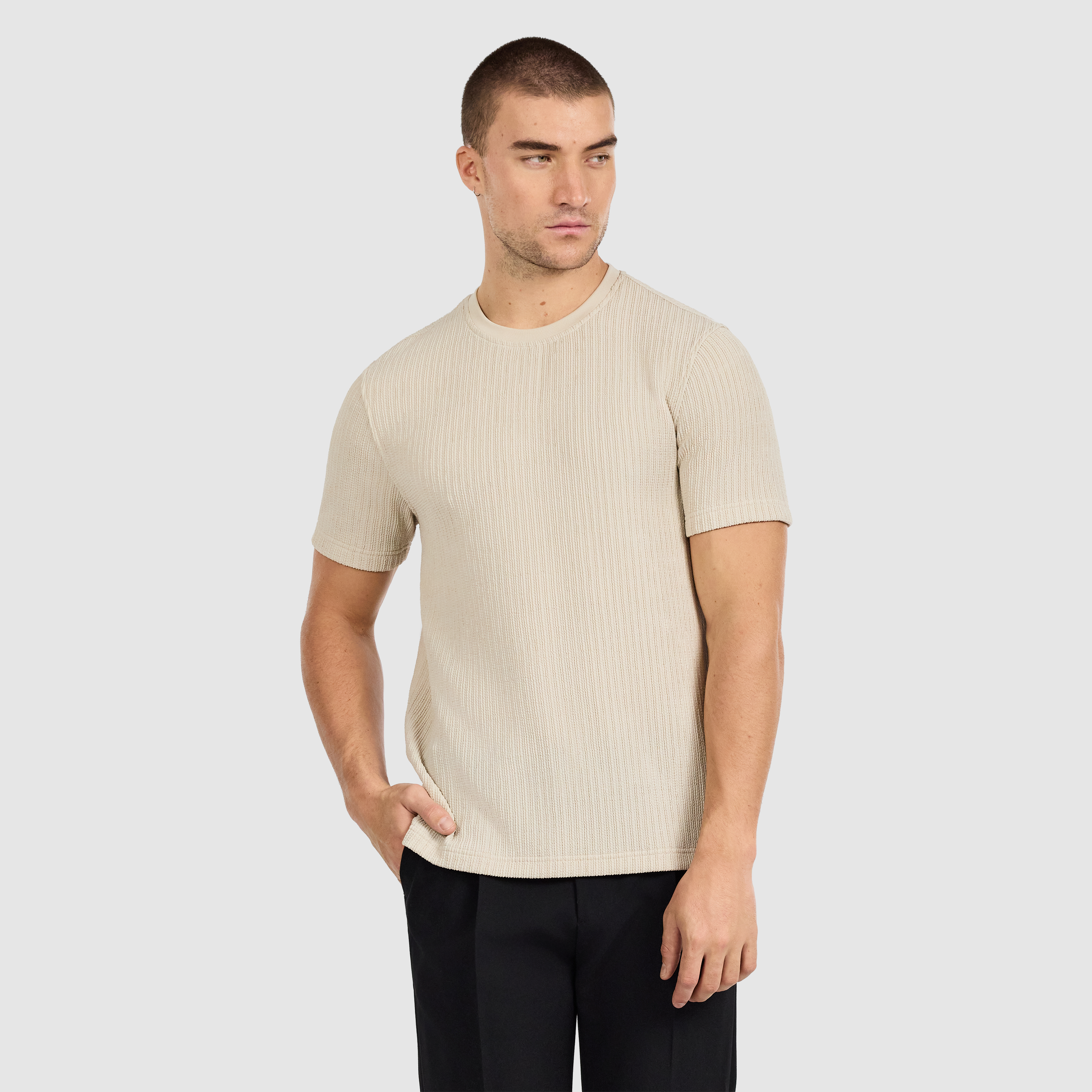 Bowen Textured T Shirt