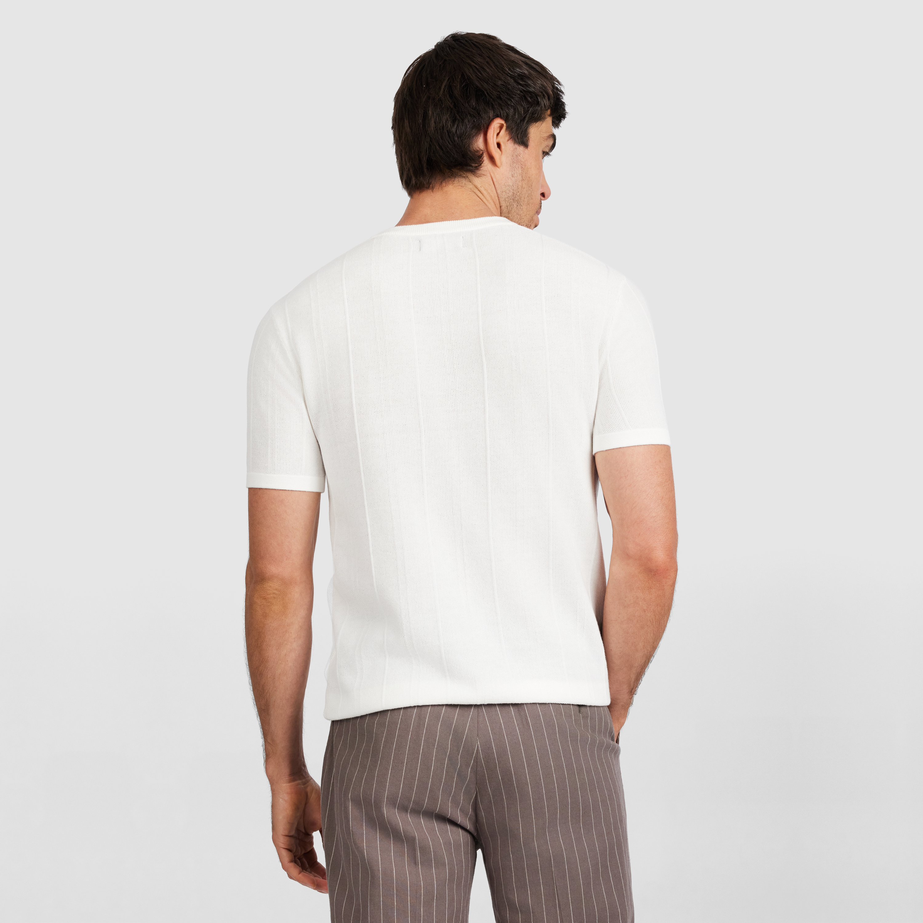 Ivory Kohen Knit T Shirt