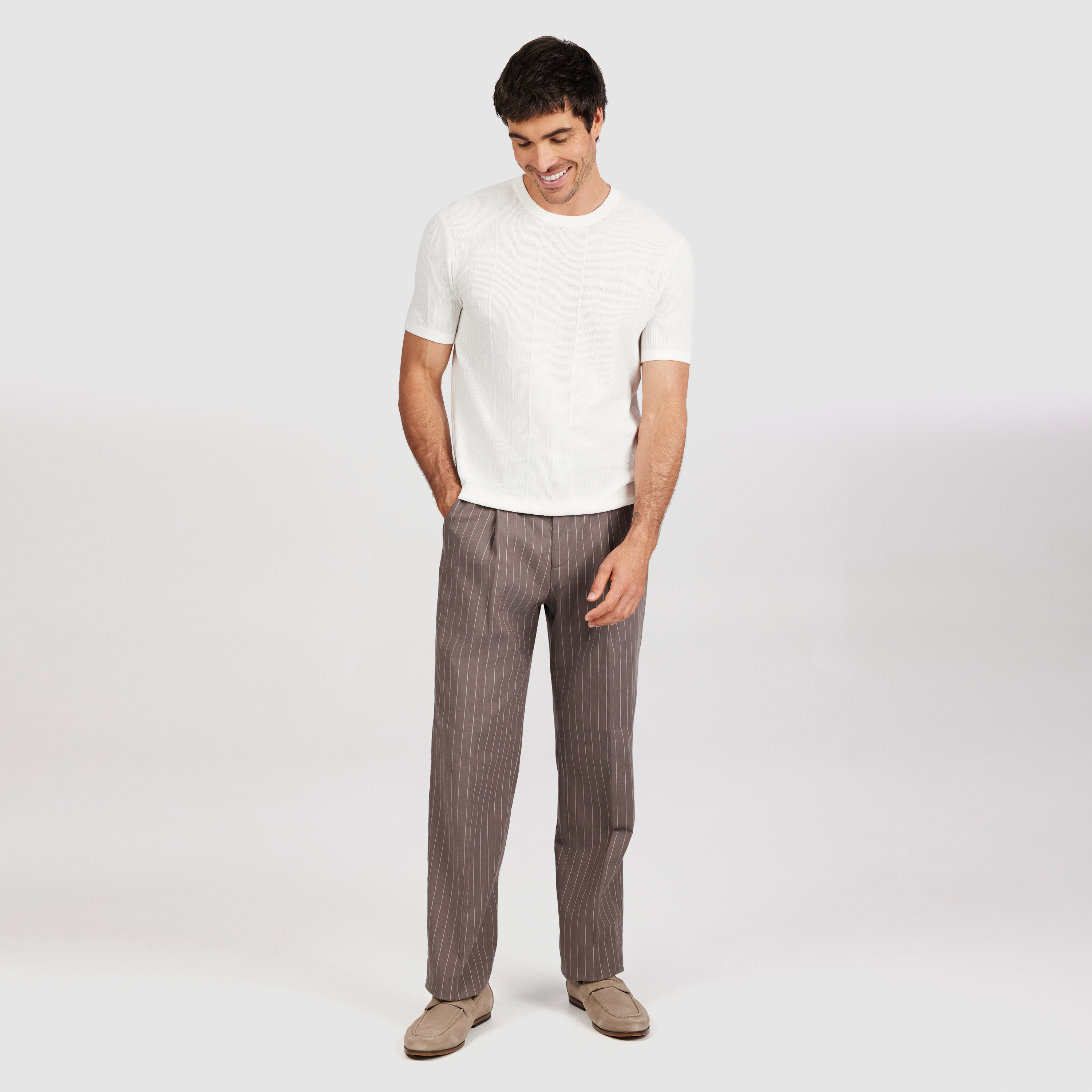 Ivory Kohen Knit T Shirt