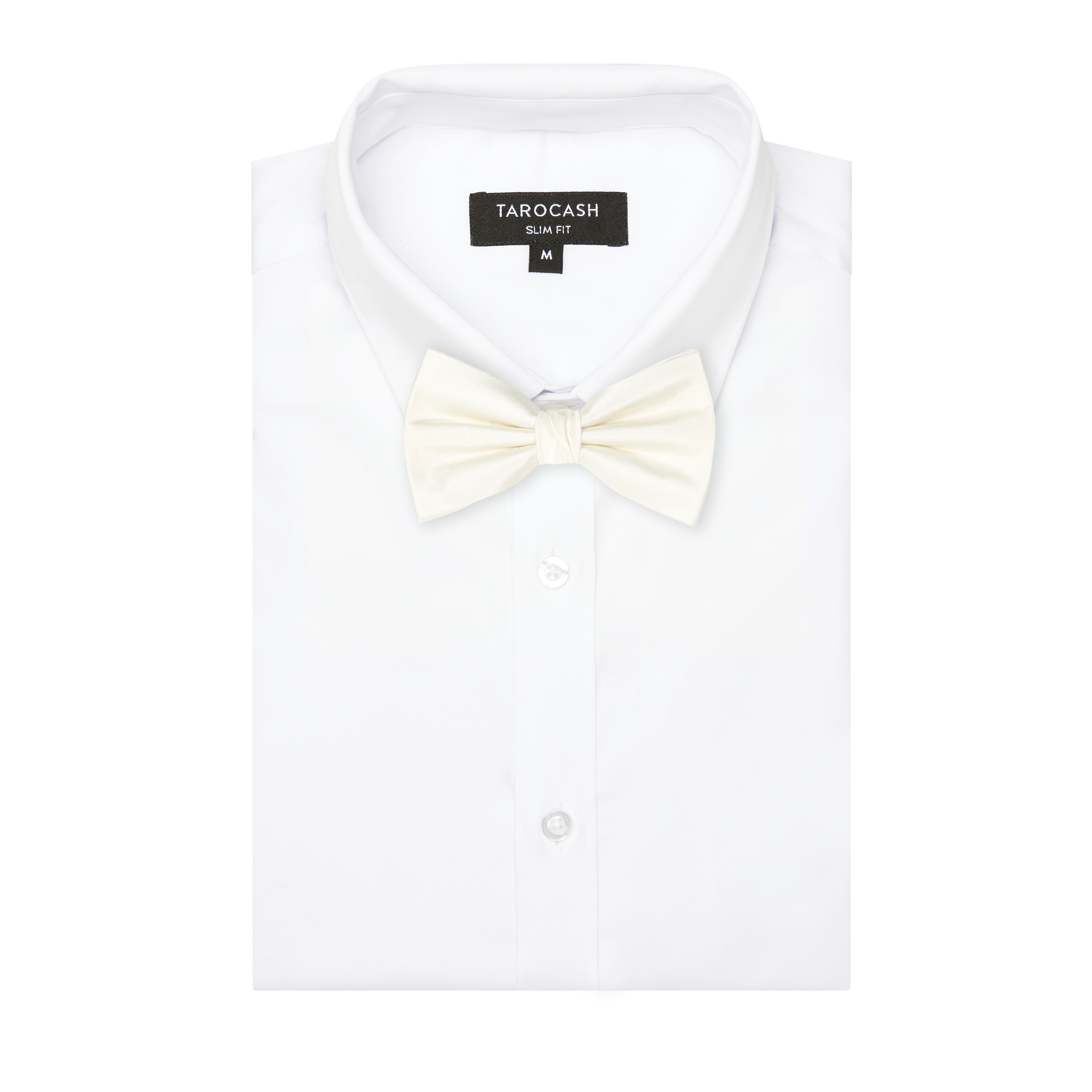 Ivory Marlo Silk Bow Tie