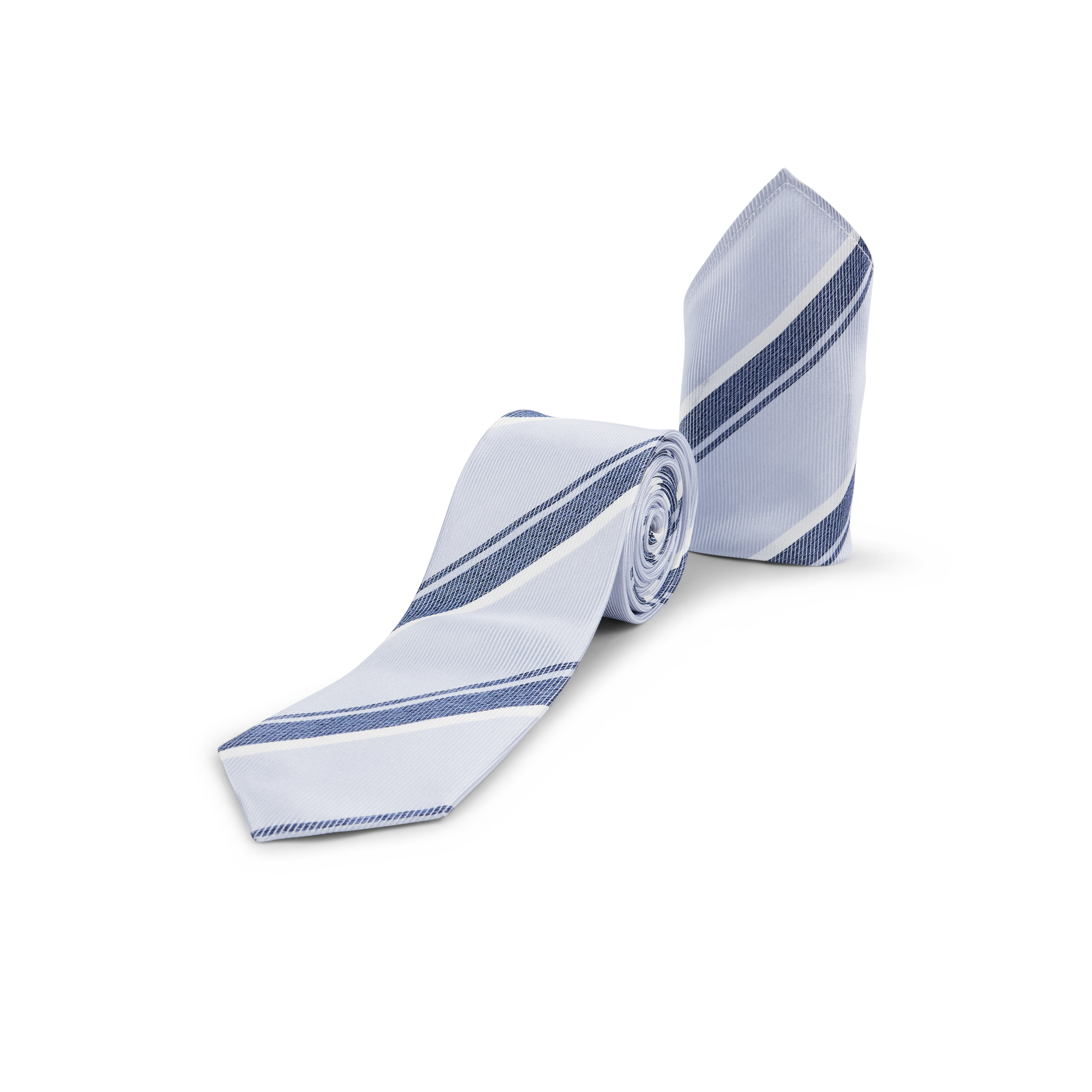 Light Blue Holland Stripe Silk Tie