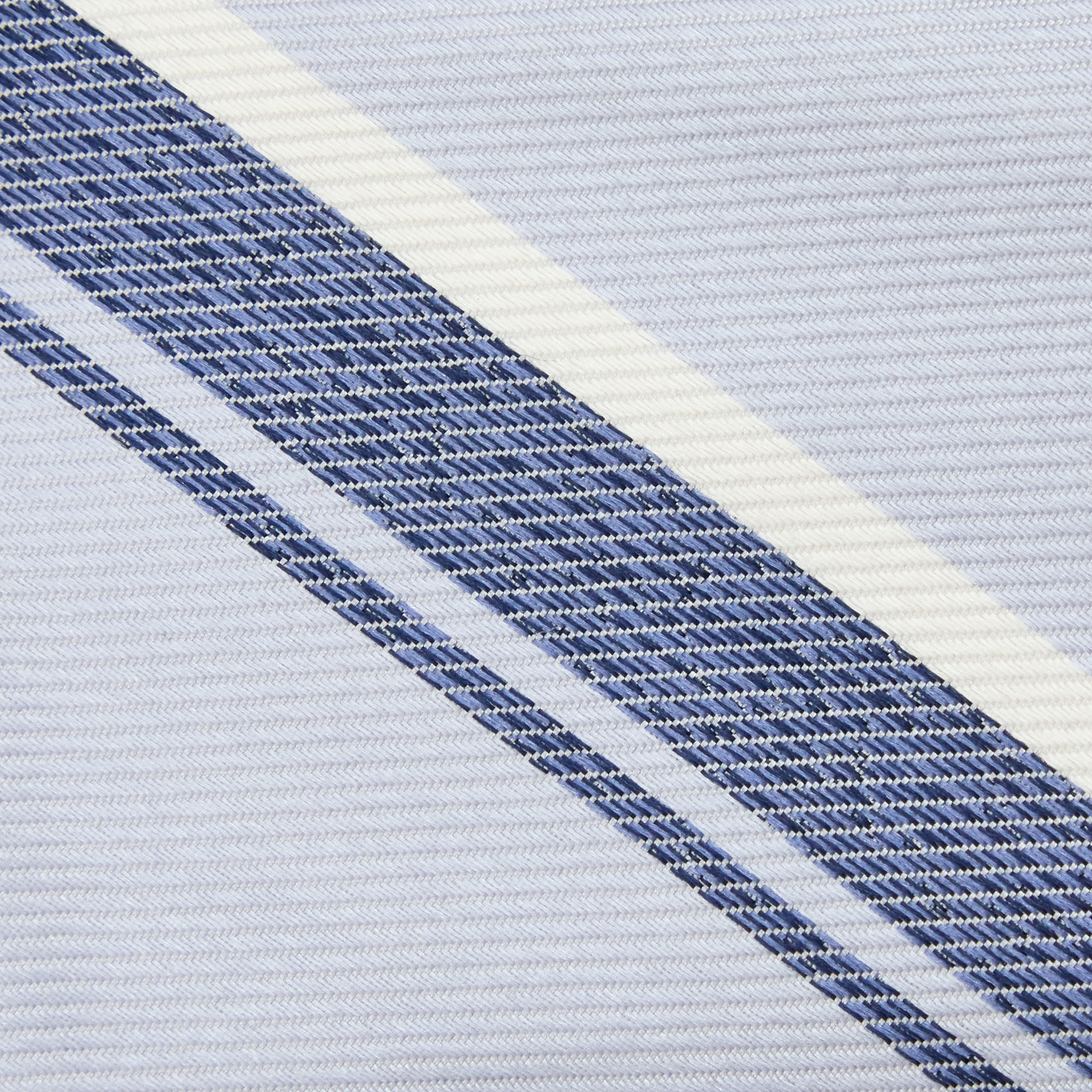 Light Blue Holland Stripe Silk Tie