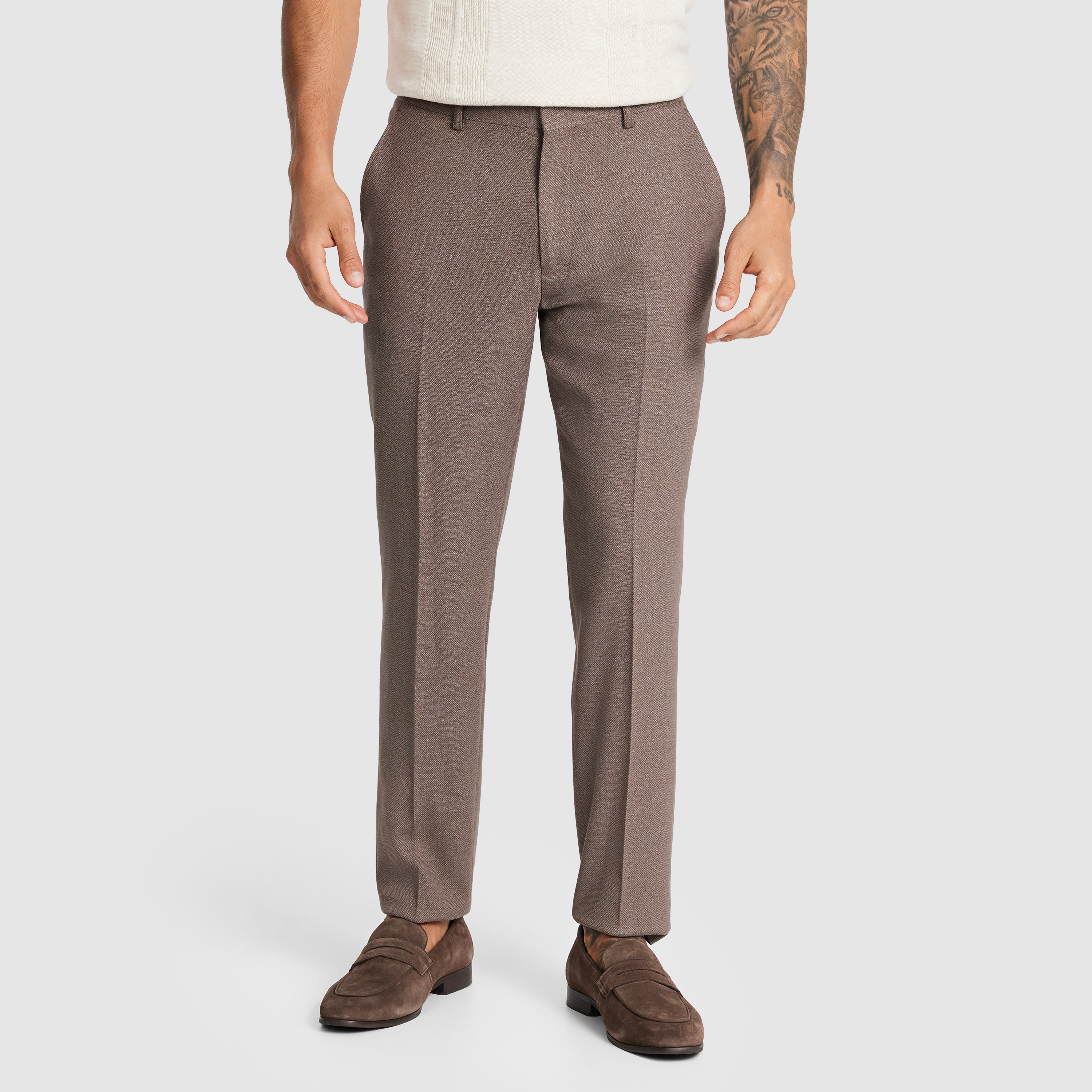  Smart Casual Linen Suit