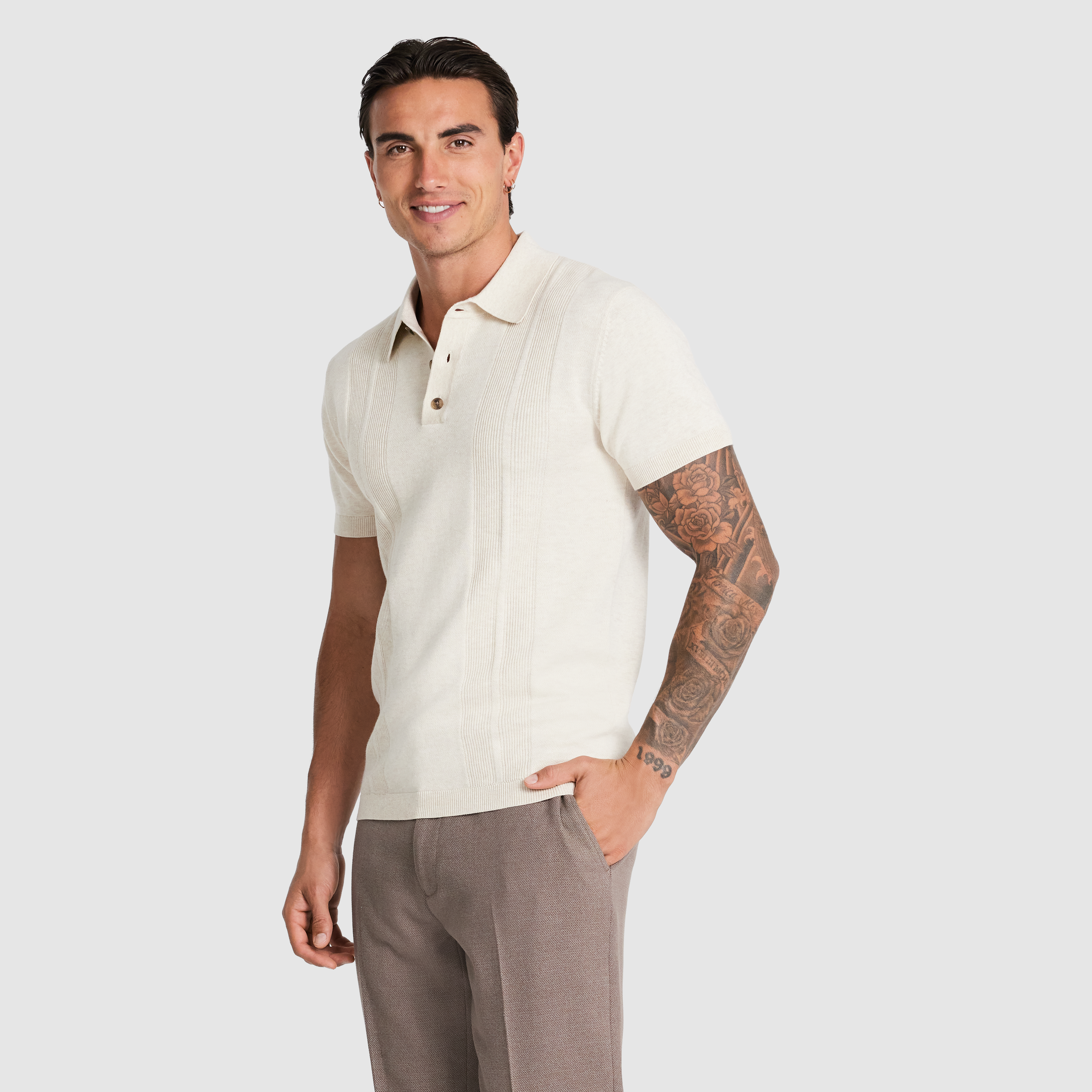 Smart Casual Linen Suit