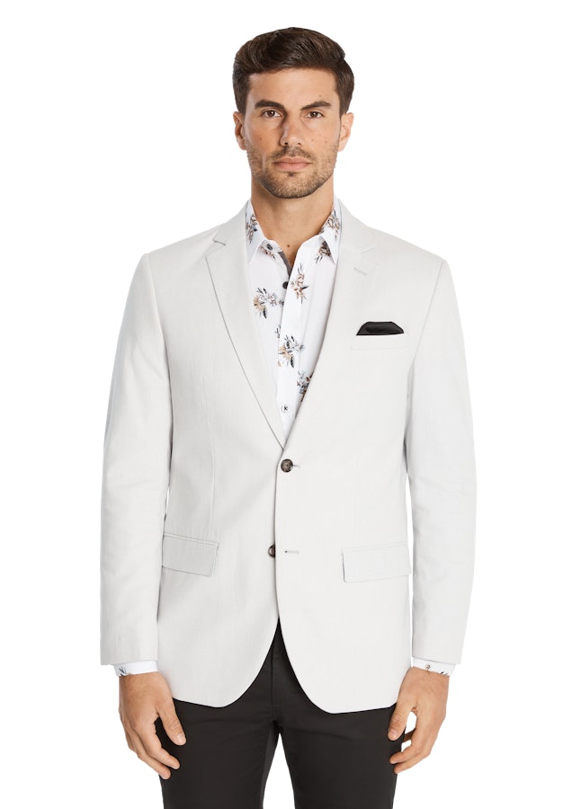 light grey blazer groom jacket wedding suit groomsmen attire wear